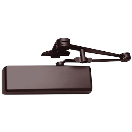 Lcn Manual, Hydraulic, 4110 Series Surface Mounted Closers, Surface Mounted Closer, Heavy Duty 4111-HCUSH LH DKBRZ